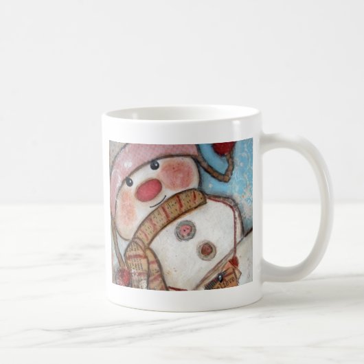 Geloof in Snowmen Koffiemok (Rechts)