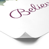 Geloof in sprookjes lezen Art Poster (Hoek)