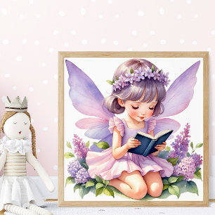 Geloof in sprookjes lezen Art Poster