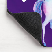 Geloof in unicorn in pasta Waterverven Muismat (Hoek)