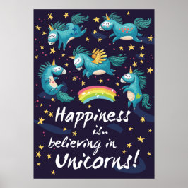 Geloof in Unicorns Poster