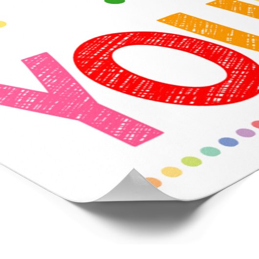 Geloof in uw eigen klaslokaal Poster (Hoek)