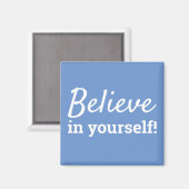 Geloof in uw eigen Motivatie prijsopgave voor insp Magneet (Voorkant / Achterkant)