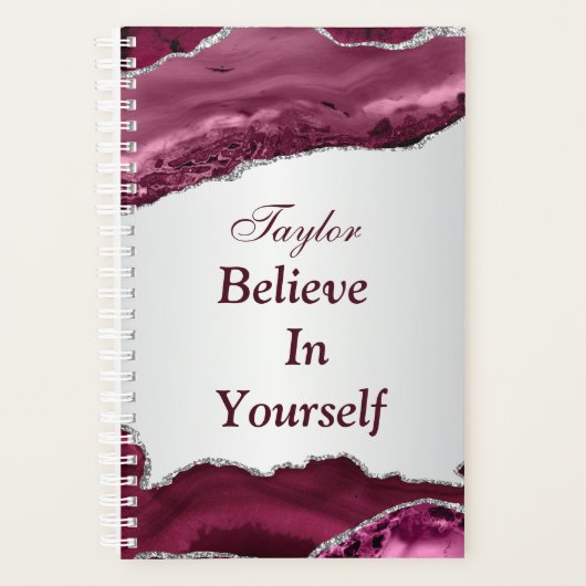 Geloof in uw eigen planner (Voorkant)