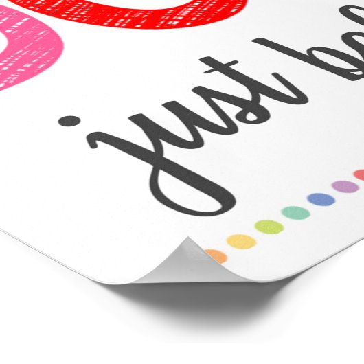 Geloof in uw eigen Poster voor regenboogklaslokaal (Hoek)