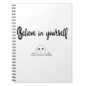 Geloof in uw eigen tekst en Afbeelding Notitieboek (Voorkant)