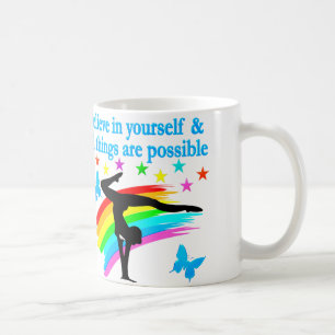 GELOOF IN UW GYMNASTISCHE QUOTE KOFFIEMOK