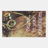 Geloof in uw mogelijkheden Stickers (Voorkant)