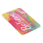 Geloof in uw zelf Inspirerend Waterverf van het Ci Magneet (Rechterzijde)