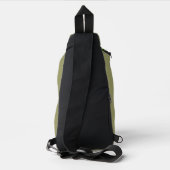 GELOOF IN UZELF, aangepaste naam en kleur Sling Bag (Achterkant)