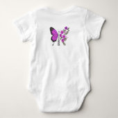 Geloof in uzelf baby lichaamspak romper (Achterkant)