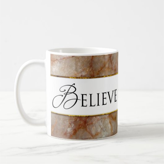 GELOOF IN UZELF - MARBLE AFFECT KOFFIEMOK (Links)