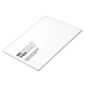 Geloof in uzelf motivatie notebooks notitieblok (Schuin)