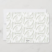 Geloof in vrede Liefde Vreugde Kerstmis Vakantie F Feestdagenkaart (Achterkant)