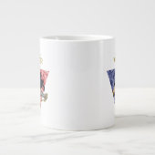 "Geloof in Wonder" Wonder Woman Lasso Comic Logo Grote Koffiekop (Voorkant)