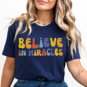 Geloof in wonderen | Schattigee IVF Mama | In vitr T-shirt