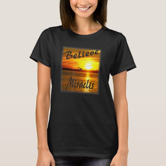 Geloof in wonderen t-shirt (Voorkant)
