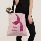 Geloof in zeemeerminnen tote bag (Dichtbij)