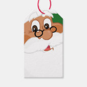Geloof in zwart sinterklaas papier cadeau Label Cadeaulabel (Voorkant)