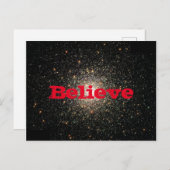 "GELOOF"-Inspirerend Briefkaart (Voorkant / Achterkant)