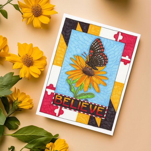 Geloof Inspirerend Briefkaart