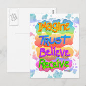 Geloof Inspirerend Briefkaarten (Voorkant / Achterkant)