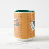 Geloof Inspirerend Christelijke Schrift tweekleuri Mok (Midden)