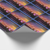 Geloof Inspirerend gepersonaliseerd Cadeaupapier (Hoek)