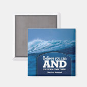 Geloof Inspirerend magneet (Voorkant / Achterkant)