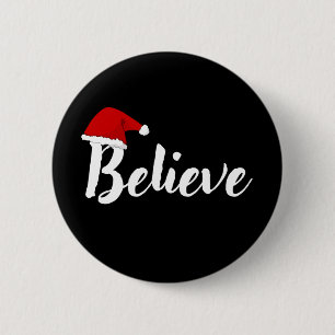 Geloof - Inspirerend ontwerp voor kerstcitaten T-S Ronde Button 5,7 Cm