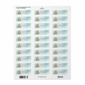 Geloof & Inspirerend retour adreslabels Etiket (Full Sheet)
