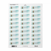 Geloof & Inspirerend retour adreslabels Etiket (Full Sheet)
