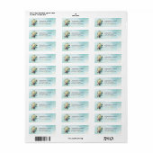 Geloof & Inspirerend retour adreslabels Etiket (Full Sheet)