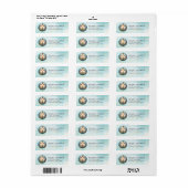 Geloof & Inspirerend retour adreslabels Etiket (Full Sheet)