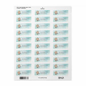 Geloof & Inspirerend retour adreslabels Etiket (Full Sheet)