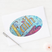 Geloof Inspirerend Woord Kunst Sticker Decals (Envelop)