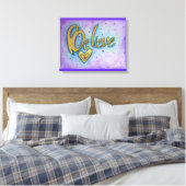 Geloof Inspirerend Word Painting Canvas Art Afdruk (Insitu (Slaapkamer))