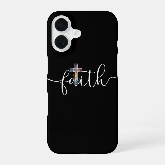 Geloof iPhone 16 Hoesje (Achterkant)