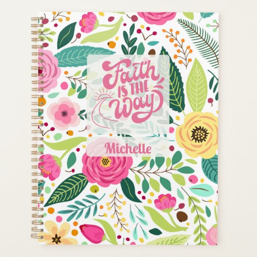 Geloof is de weg planner (Voorkant)