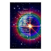 Geloof is gedicht Poster (Voorkant)