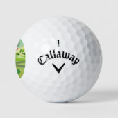 Geloof is Key Cart Greens Monogram Golfballen (Logo)