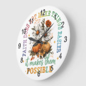 Geloof is niet... grote klok (Hoek)