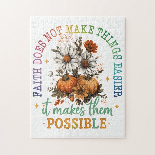 Geloof is niet... legpuzzel (Verticaal)