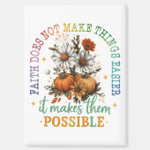 Geloof is niet... magneet (Voorkant)