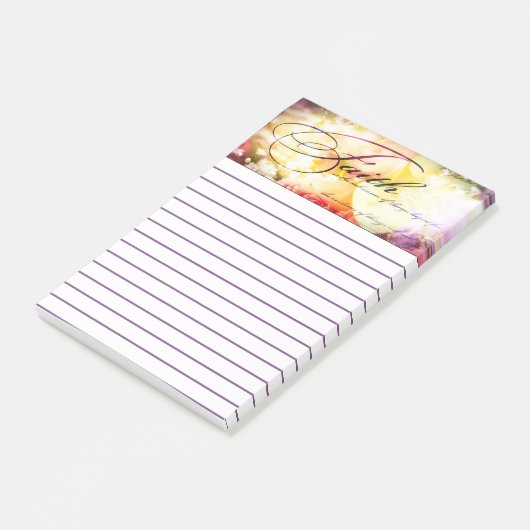 Geloof is post-it® notes (Schuin)
