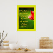 Geloof is poster (Keuken)