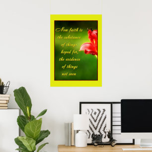Geloof is poster