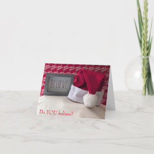 Geloof je in de Kaart van Kerstmis?