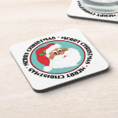 Geloof je in de Zwarte Kerstman? Bier Onderzetter (Linkerzijde)