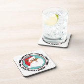 Geloof je in de Zwarte Kerstman? Bier Onderzetter (Rechterzijde)